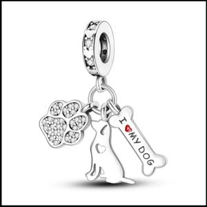 COPY - COPY - I love my dog charm